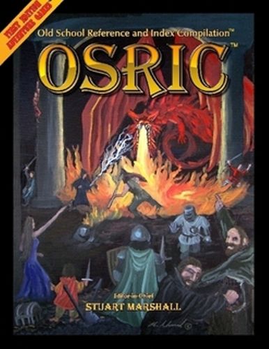 OSRIC 2.2 OSR D&D Retro-clone HARD COVER edition