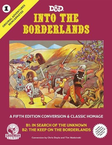 Original Adventures Reincarnated #1 B1-B2 Into the Borderlands