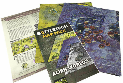 BattleTech Map Pack Alien Worlds