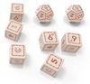 The One Ring Dice Set White